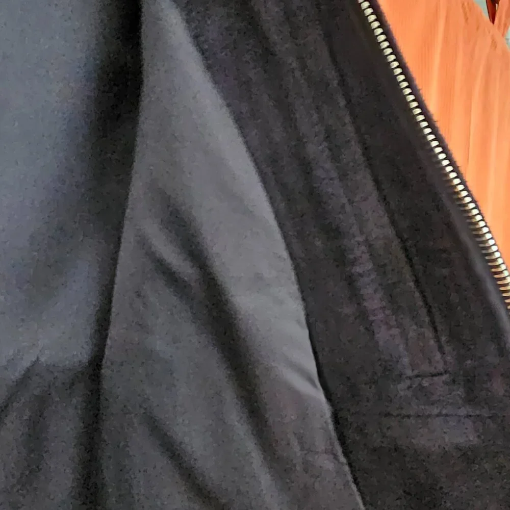 Eidos Suede Bomber Jacket w/ Tags - Picture 3 of 8